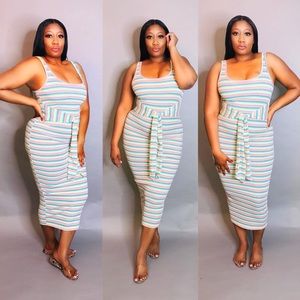 Sweet Vibes MIDI Dress